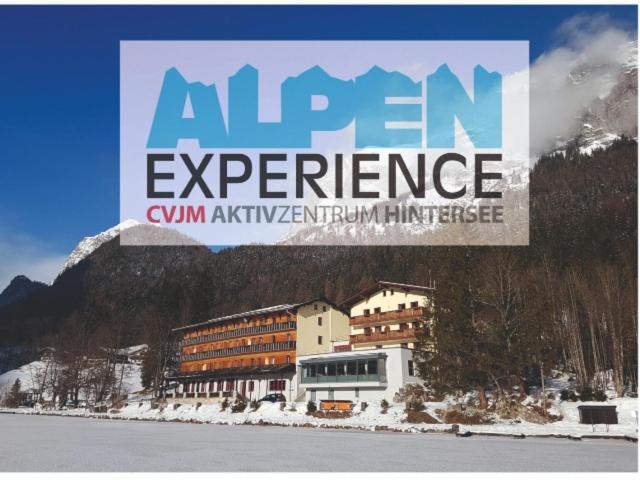 Hotel Alpen Experience Jugendgastehaus Ramsau bei Berchtesgaden Exterior foto